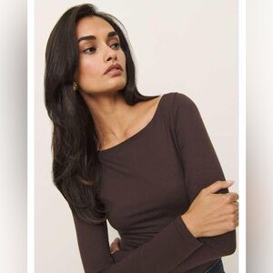 Reformation Wiley Knit Top